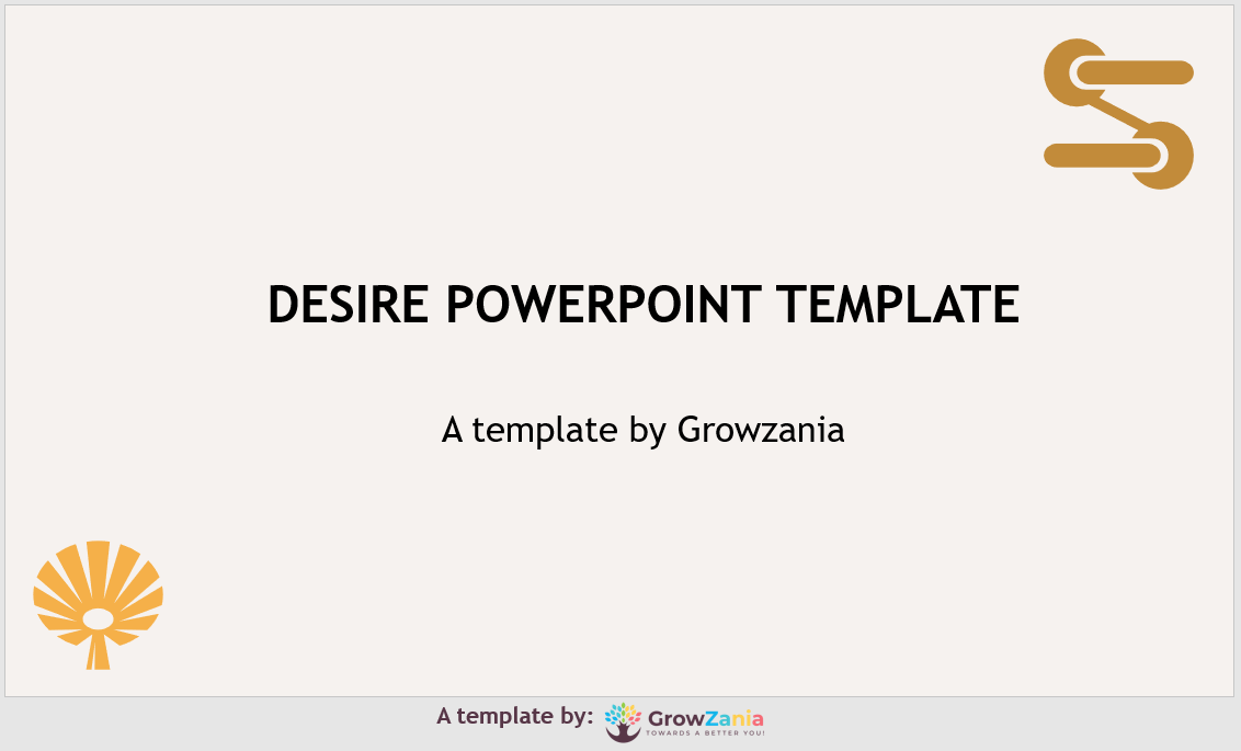 Desire - Free Simple PowerPoint Template (available now)
