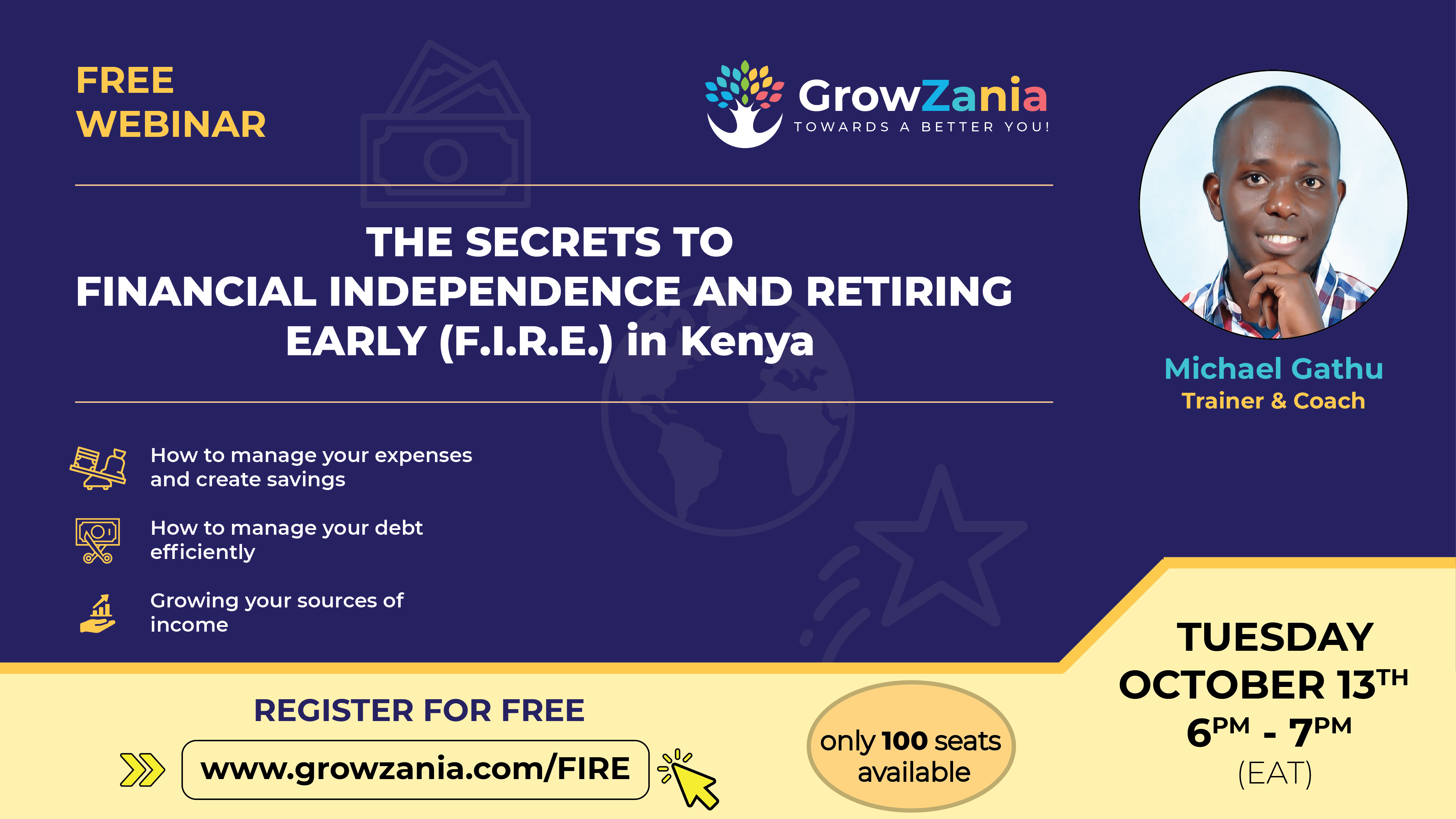 Read more about the article RECORDING: The Secrets to Financial Independence and Retiring Early in Kenya
