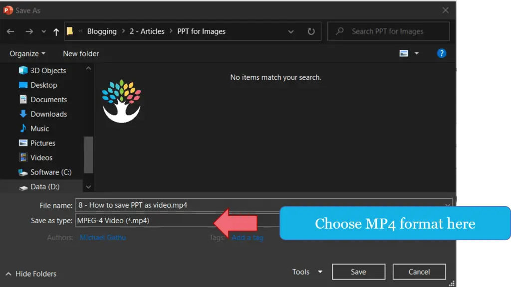 How to convert PowerPoint to MP4 for free