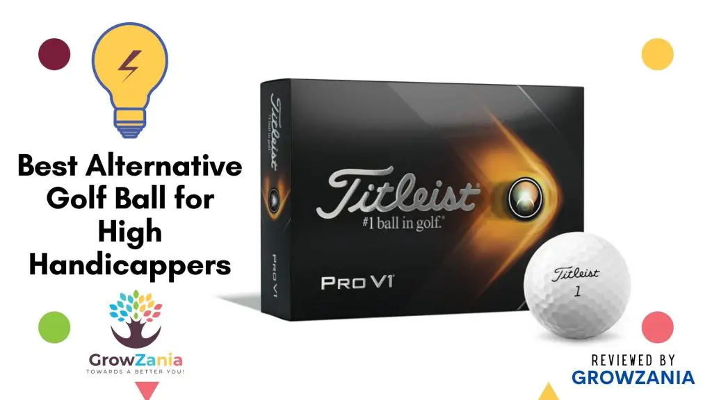 Best Alternative Golf Ball for High Handicappers: Titleist Pro V1 golf balls