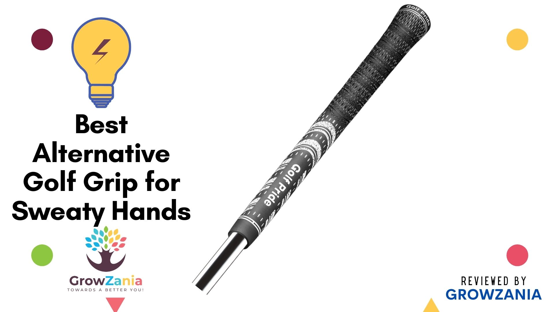 Best Golf Grips for Sweaty Hands (Unbiased Review 2021) GrowZania