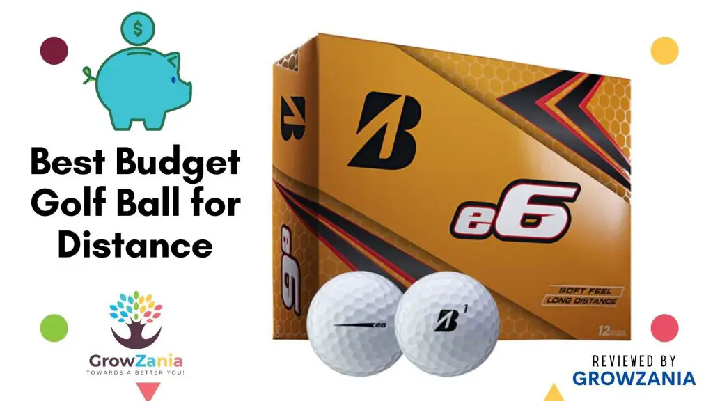 Best Budget Golf Ball for Distance: Bridgestone e6 Golf Balls