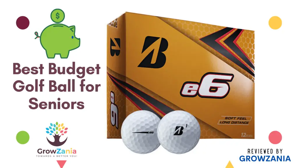 Best Budget Golf Ball for Seniors: Bridgestone e6 Golf Balls