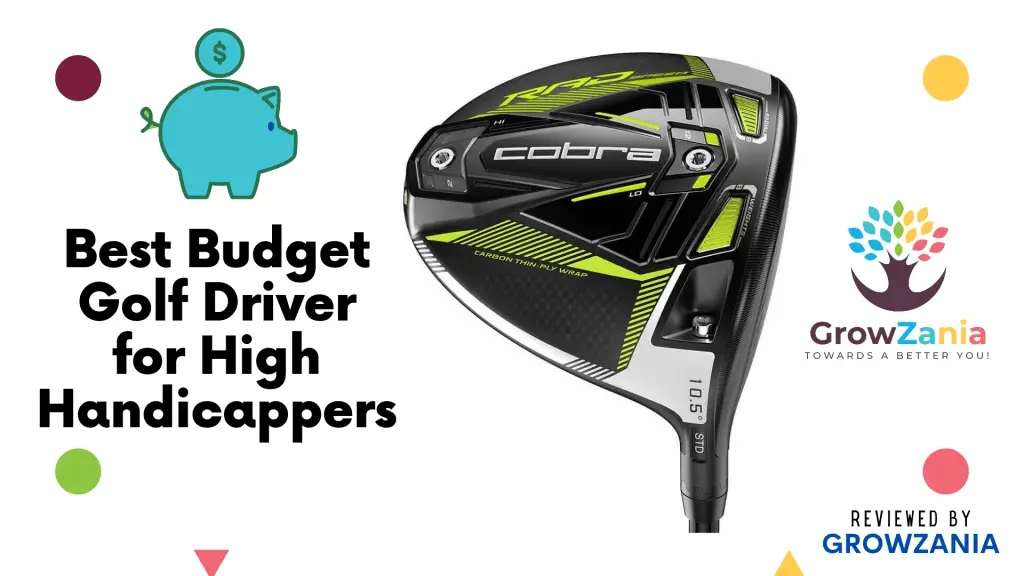 Best Budget Golf Driver for High Handicappers: Cobra Golf 2021 Men’s Radspeed Driver