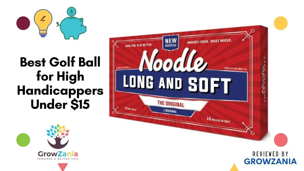 Best Golf Ball for High Handicappers Under $15: TaylorMade Noodle Long & Soft Golf Balls