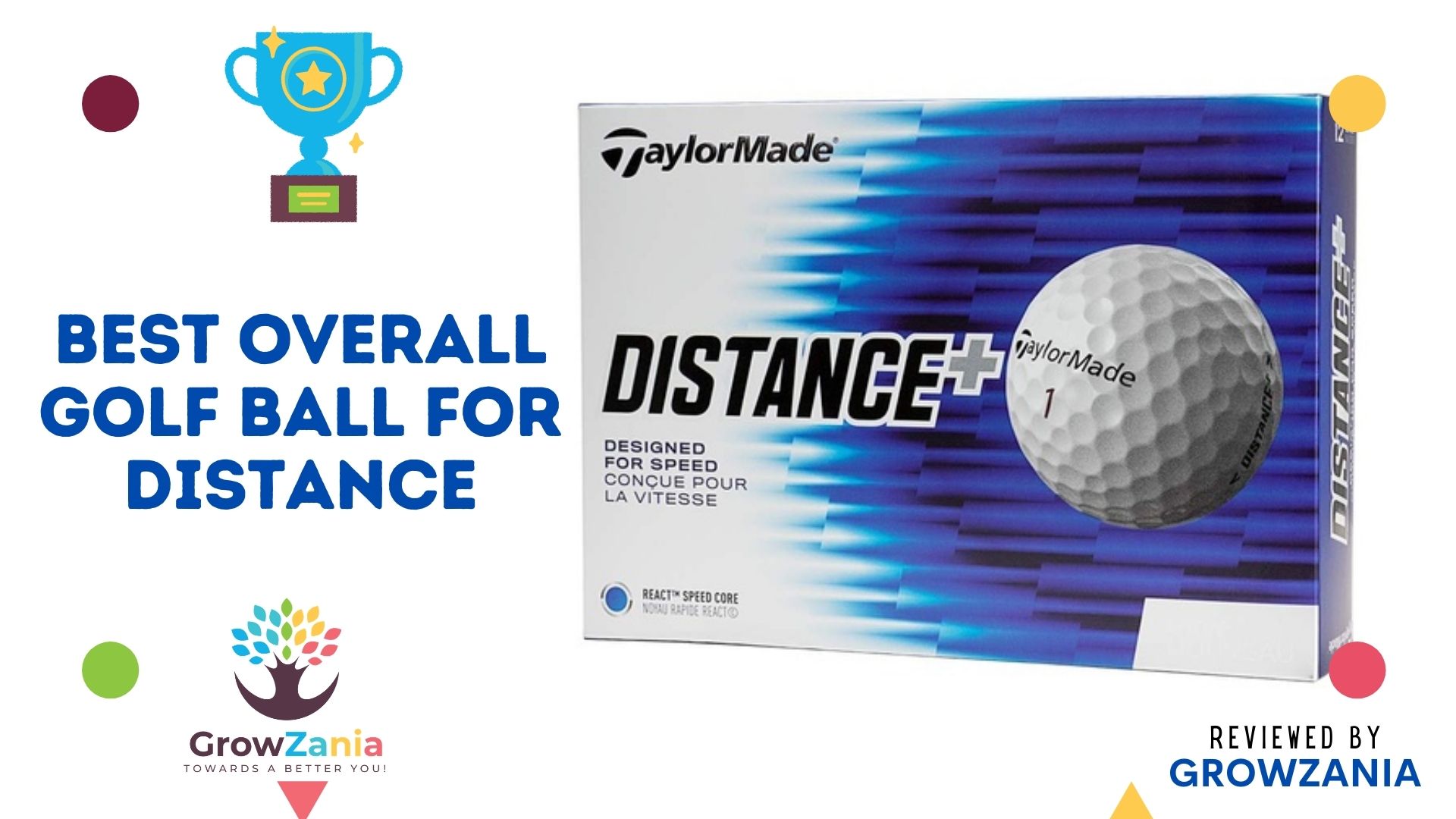 The Best Golf Ball for Distance (Unbiased Review 2021) GrowZania