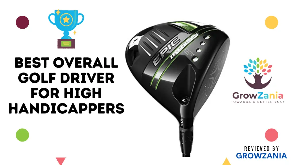 Best Overall Golf Driver for High Handicappers: Callaway Golf 2021 Epic Max Driver