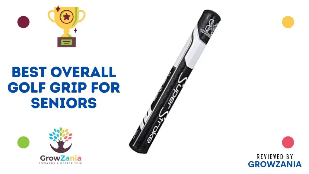 Best Overall Golf Grip for Seniors: SuperStroke Traxion Tour Golf Putter Grip