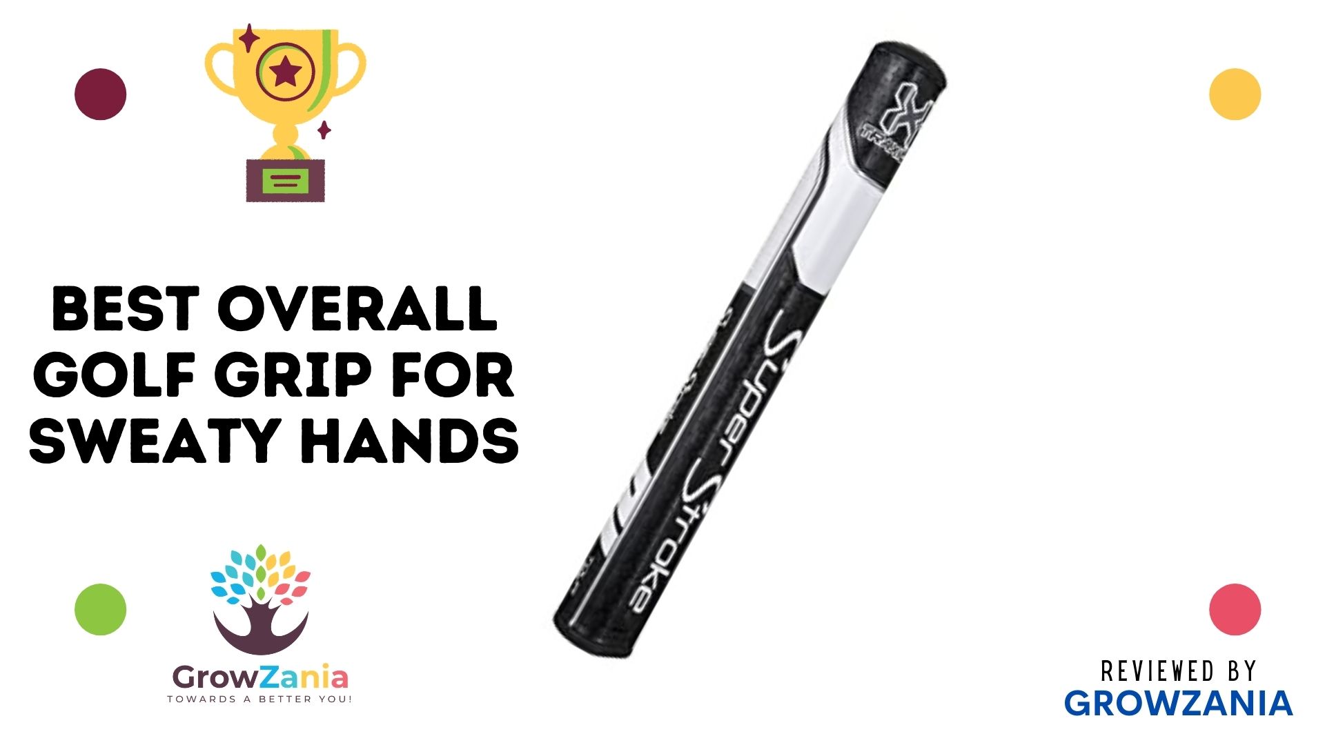 Best Golf Grips for Sweaty Hands (Unbiased Review 2021) GrowZania