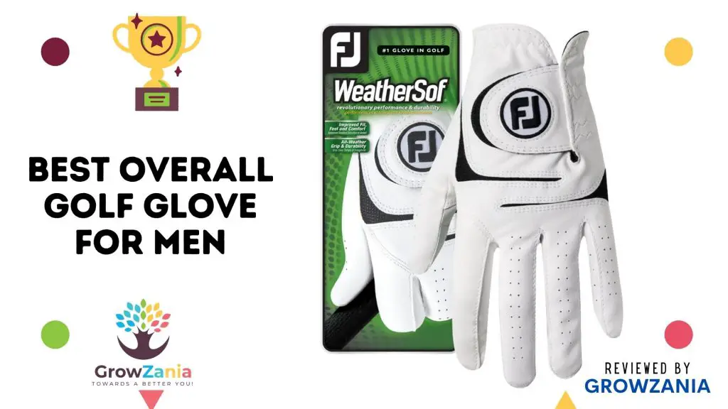 Best Overall Men's Golf Glove: FootJoy Men's WeatherSof Golf Gloves