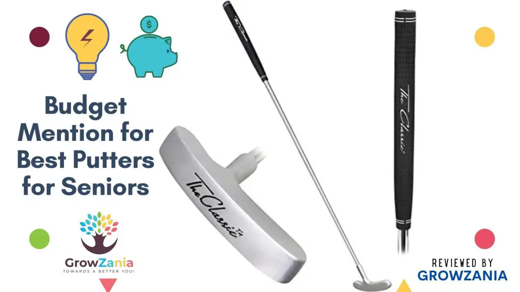 Budget Mention for Best Putters for Seniors: GoSports The Classic Golf Putter