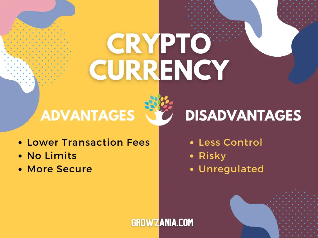 Advantages and disadvantages of cryptocurrency