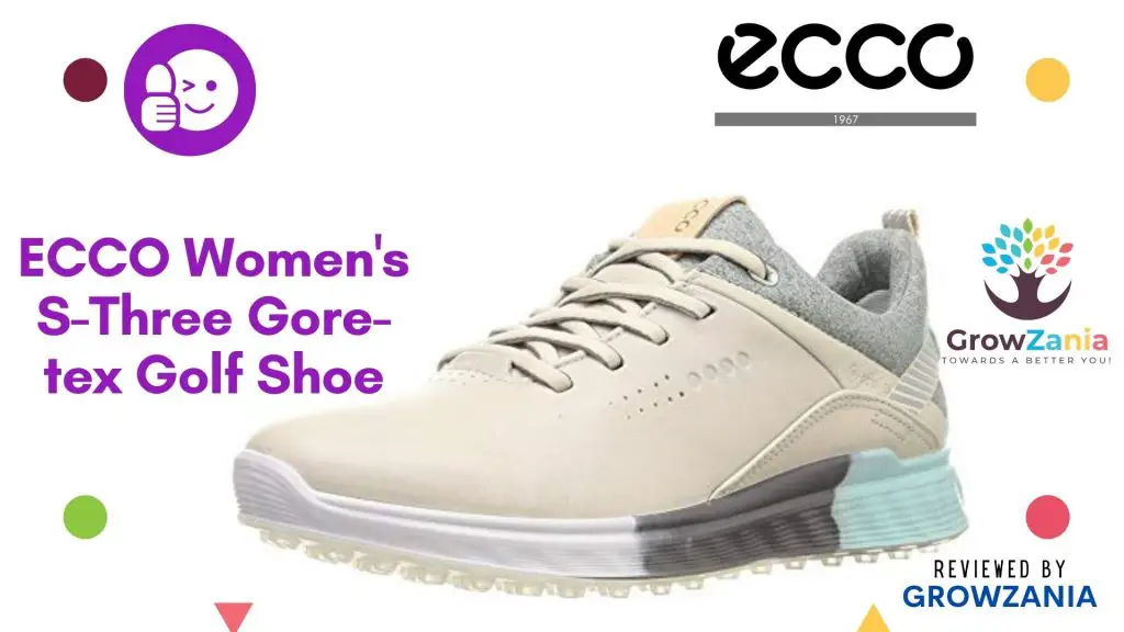ECCO Women's S-Three Gore-tex Golf Shoe