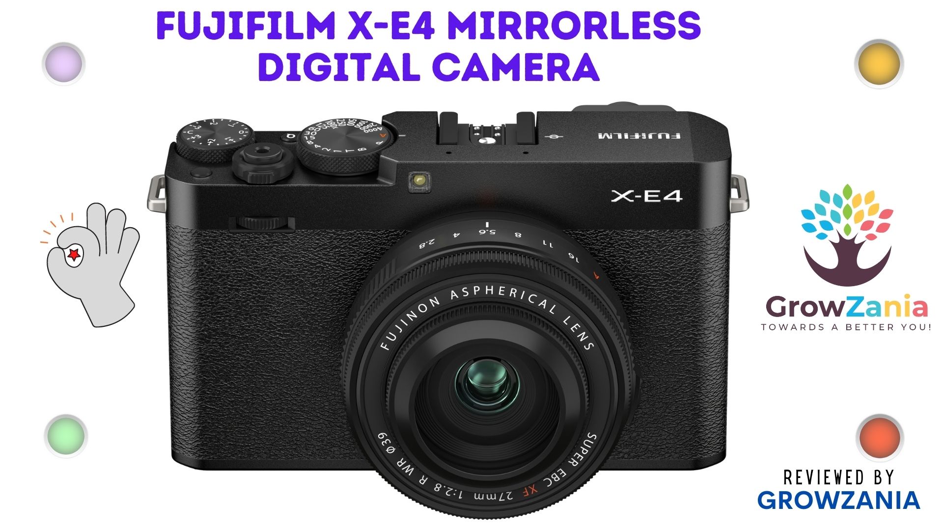 Fujifilm X-E4 Mirrorless Digital Camera