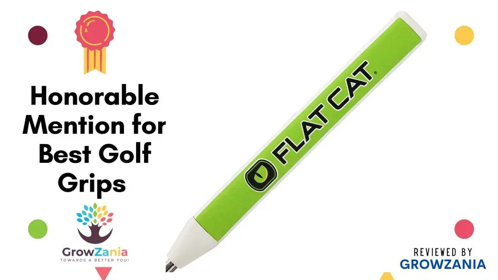 Honorable Mention for Best Golf Grips for Sweaty Hands: FLAT CAT Original Putter Grips