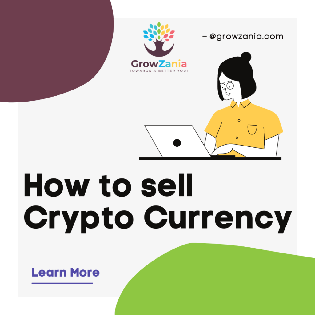 How to sell crypto currency