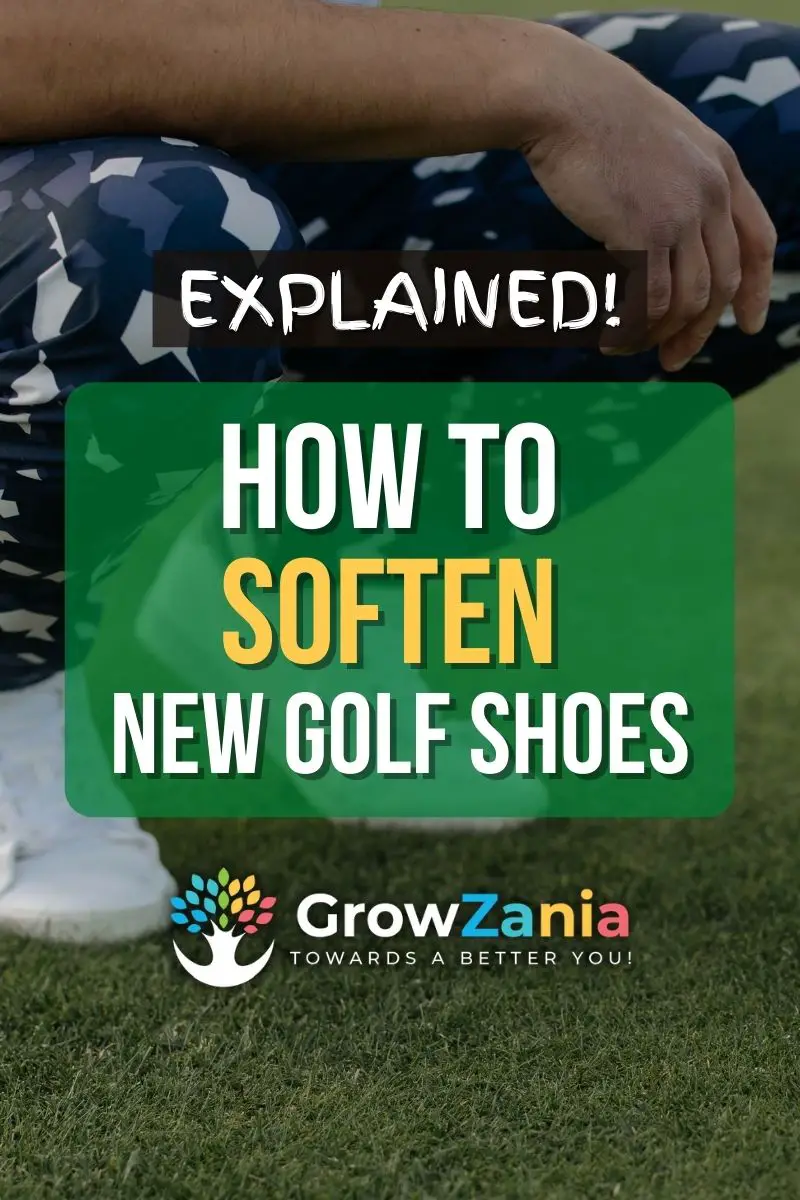 How to soften (break-in) new golf shoes