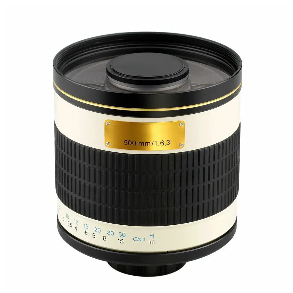 JINTU 500mm F6.3 Manual Focus Mirror Telephoto Lens