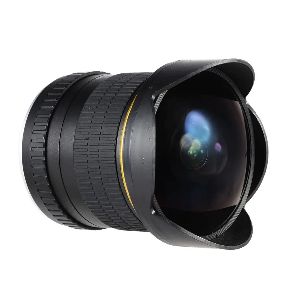 JINTU 8mm F3.0 Ultra Wide Angle Fisheye Camera Lens