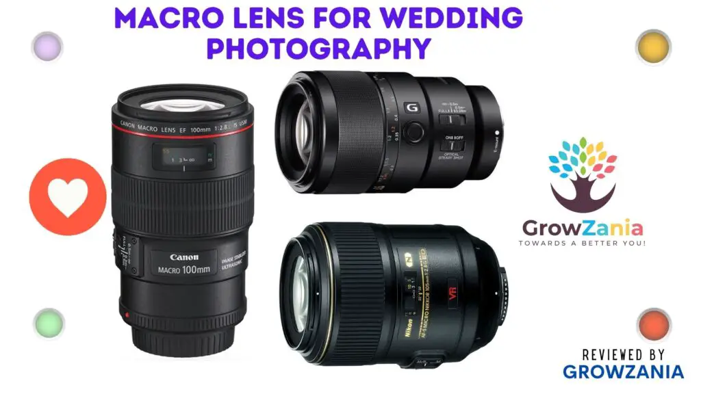 Macro lens for wedding photography