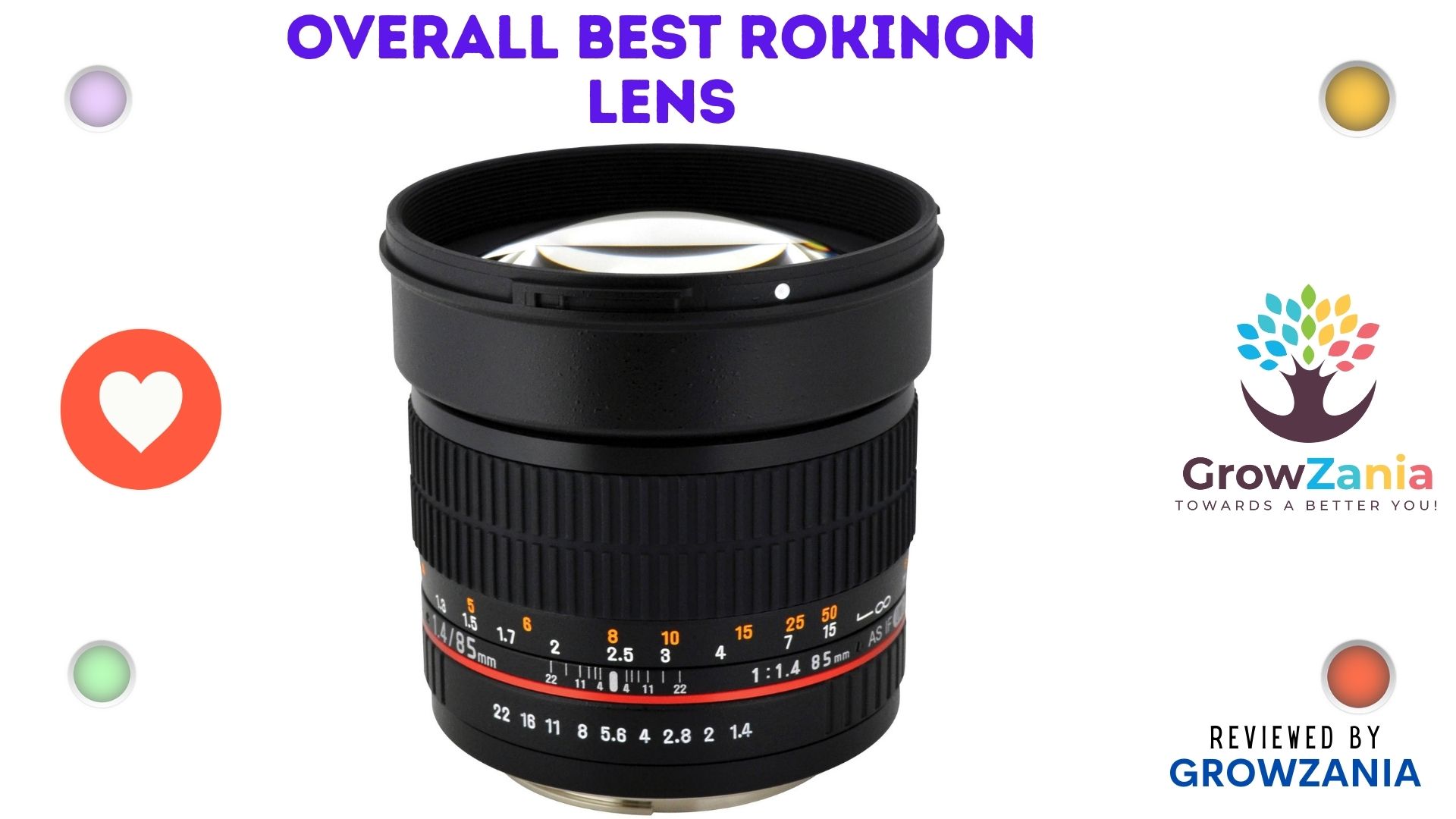 Rokinon 85mm f/1.4 AS IF UMC CS Lens
