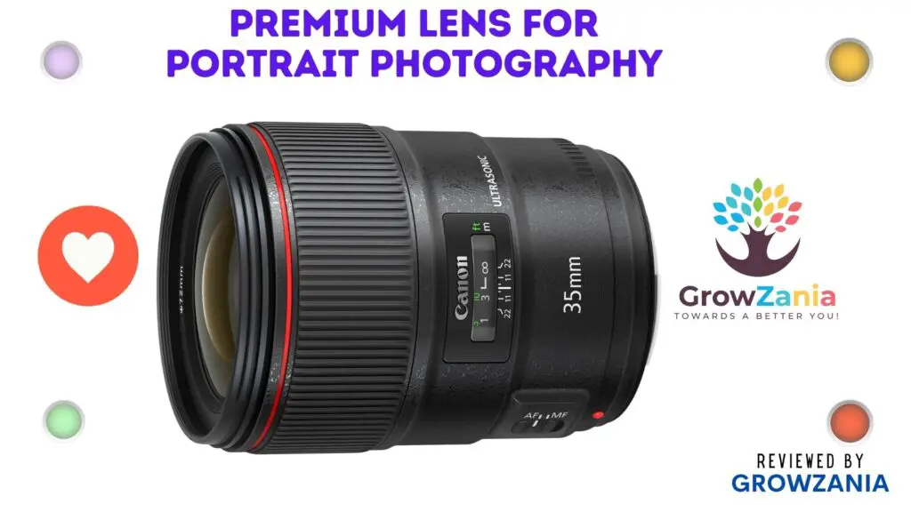 Premium Lens for Portrait Photography - Canon EF 35mm f/1.4 II USM Lens