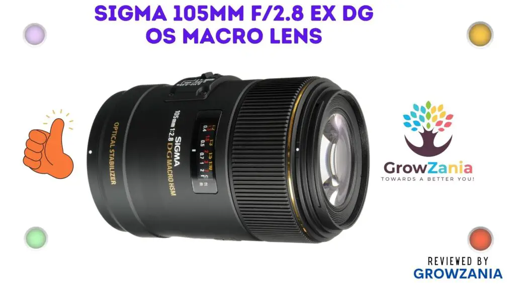 Sigma 105mm f/2.8 EX DG OS Macro lens