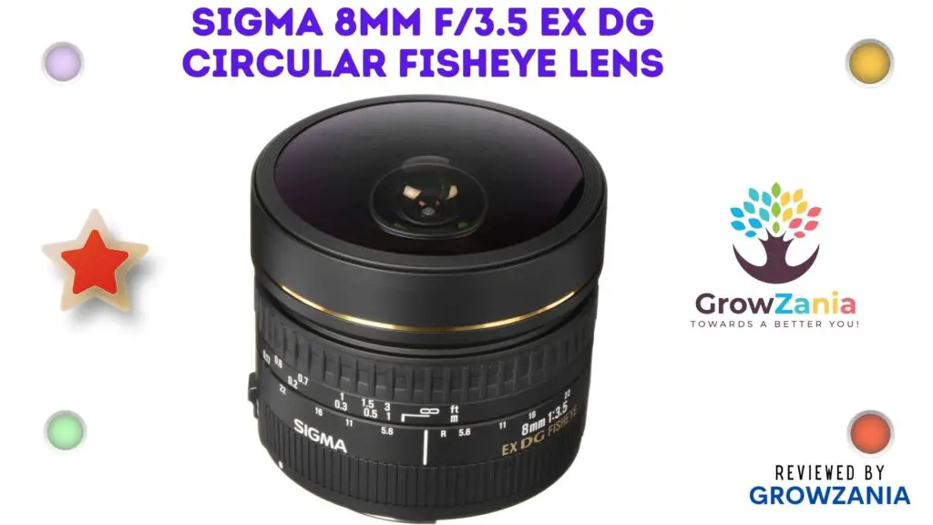 Sigma 8mm f/3.5 EX DG Circular Fisheye Lens