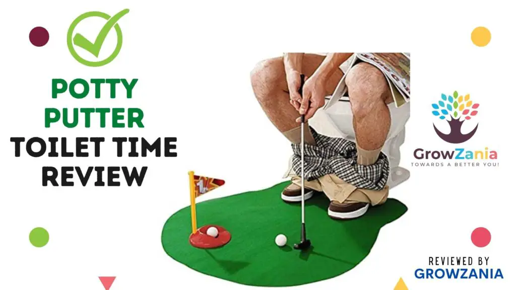 Potty Putter Toilet Time Golf Game