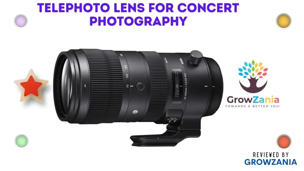 Telephoto Lens for Concert Photography - Sigma 70-200mm f/2.8 DG OS HSM
