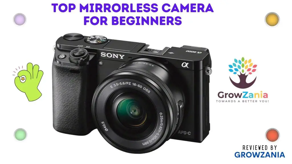 Top Mirrorless Camera for Beginners - Sony Alpha A6000 Mirrorless Digital Camera