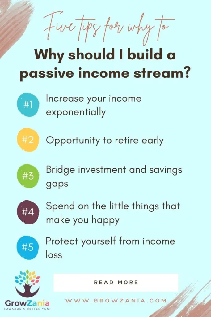 Why should I build a passive income stream?