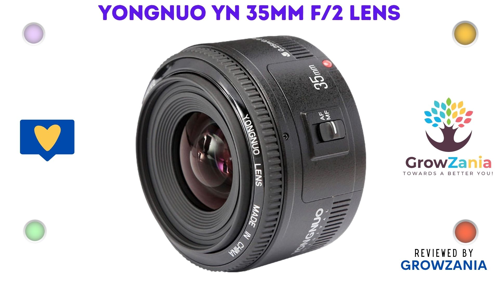 Yongnuo YN 35mm f/2 Lens