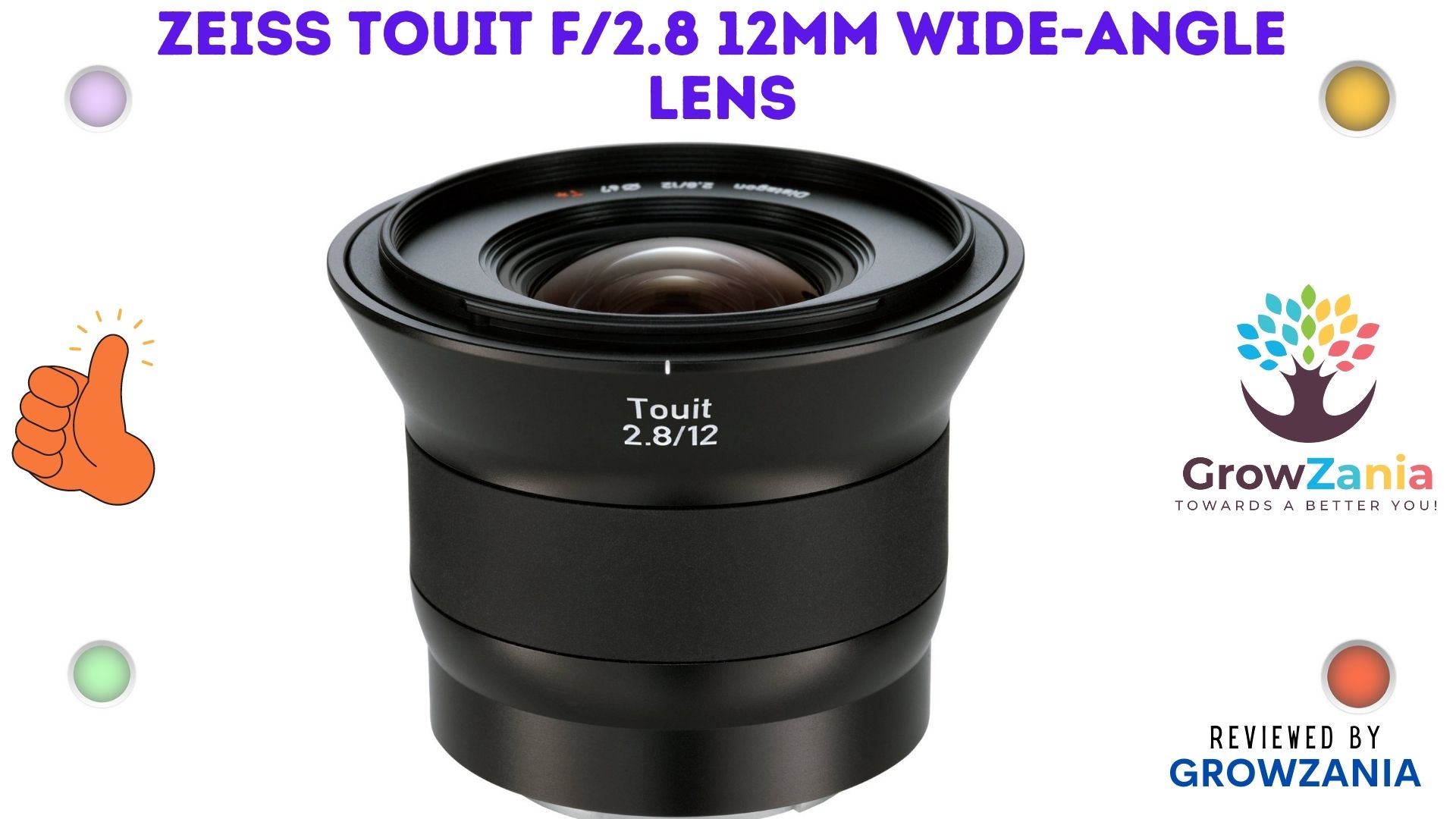 Zeiss Touit f/2.8 12mm Wide-Angle Lens