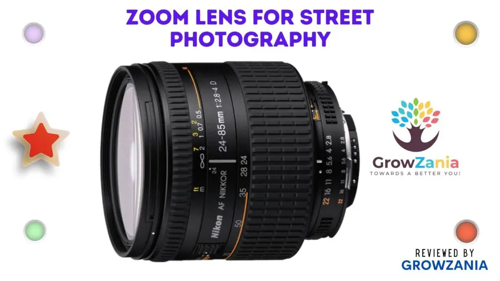 Zoom lens for street photography - Nikon 24-85mm f/2.8-4D