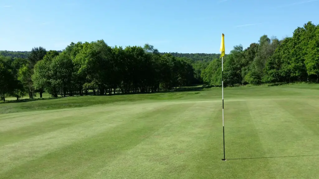 golf, golf course, green