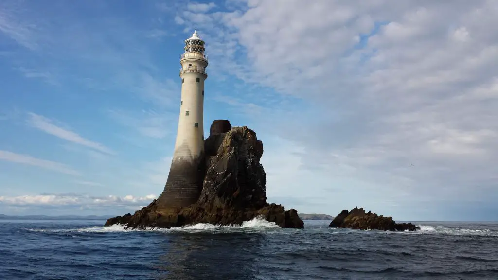 lighthouse, sea, water